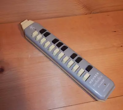 Hohner Melodica Student 20 Key Mouth Piano Instrument Gray Made In Germany • $45