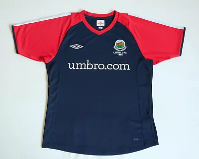 Linfield FC 2011 – 2012 Training Umbro Shirt Size Adult Medium M • £23.99