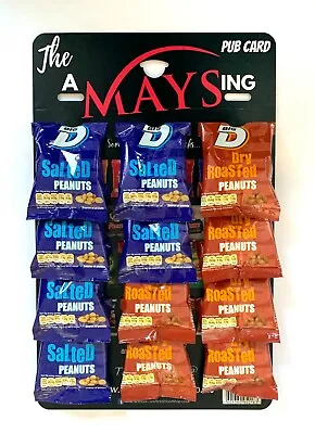 £9.97 • Buy Big D Nuts - Mixed AMaysing Pub Card Of 12 X 50g: 6 X Salted + 6 X Dry Roasted
