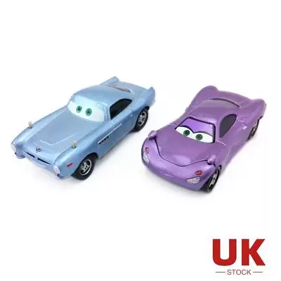 2-Car  Disney Pixar Cars Finn McMissile Holley Shiftwell 1:55 Diecast Toys • £11.11