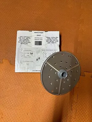 ROBOT COUPE GRATER DISC 2 R301 27577 UNOPENED OEM Food Replacement Slicer/grate • $25