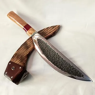 Yakut Knife Handmade Yakutian Siberian Knives Carbon Steel 12  Long Right Hand • $389.40