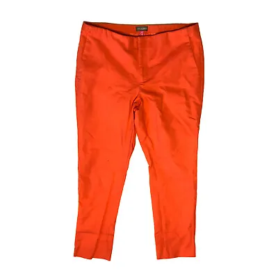 Vince Camuto Skinny Crop Salmon Ankle Pants Pockets Beltless Size 6.   YY10 • $12.11