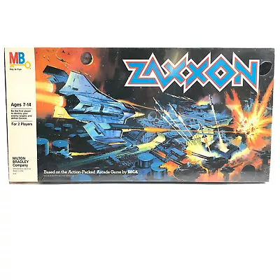 Vintage 1982 Sega Zaxxon Board Game Milton Bradley Fighter Arcade New Sealed • $41.97