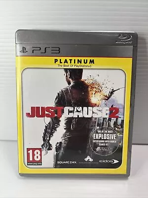 Just Cause 2 PlayStation 3 PS3 - Complete With Manual. Pal • $6.99
