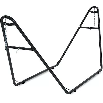 Universal 2 Person Hammock Stand Only 600 Lbs Capacity Adjustable Heavy Dut... • $153.49