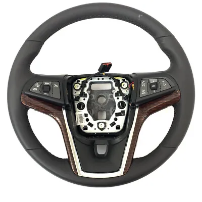 GM OEM Steering Wheel 13-15 Chevrolet Malibu 20966104 Cocoa With Collision Alert • $99.95