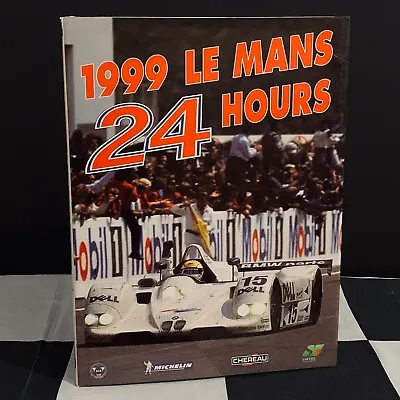 1999 Le Mans 24 Hours Official Yearbook Annual English Bmw V12 Lmr Toyota Gt-one • £125
