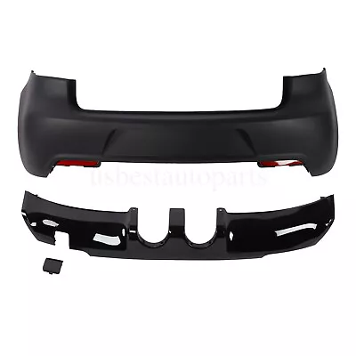 R20 Style Rear Bumper Cover Kit Unpainted For Volkswagen Golf 6 MK6 2012 2013 • $469.99