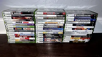 $9.99 • Buy Microsoft Xbox 360 Games 🎮 🎮 🎮 🎮 🎮 🎮 🎮 🎮 🎮 🎮 You Pick & Choose