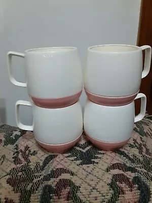 $40.50 • Buy Choice Of 4 Vintage Drinking Cups Thermo  Pink/yellow Bopp-decker Plastics