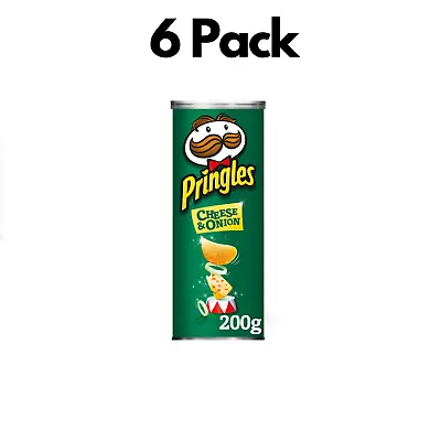 £16.93 • Buy Pringles Cheese & Onion 200g X 6 Packs Big Offer
