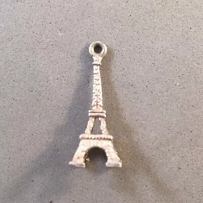 VINTAGE .925 Silver Sterling EIFFEL TOWER CHARM Paris France Estate VT36 • $7