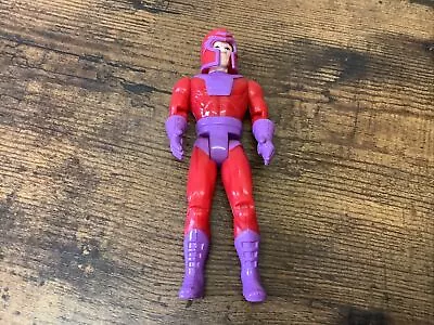 Marvel / DC - Loose Action Superhero Figure - Toy Biz Magneto With Helmet • £6.99