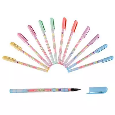 Rainbow Gel Ink Pens 0.8mm Multi Colored Gel Ink Rollerball Point Pen 6 Color... • $19.50