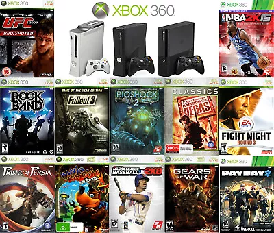 Microsoft Xbox 360 Games |Very Good Condition | Choose Games | FREE SHIPPING • $15.29