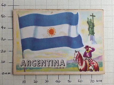 £0.99 • Buy A&BC Chewing Gum Cards “Flags Of The World” Circa 1960 - Card No.21 - Argentina
