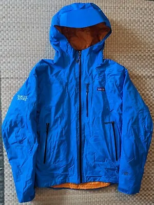 Patagonia Men’s Nano Storm Jacket H2No M Blue Hooded Insulated Ski Snowboard • $121.37