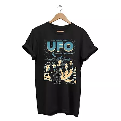 New Rare Ufo Band Gift For Fans Black All Size T-Shirt... HOT NEW • $18.04