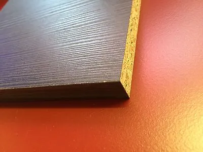 £2.50 • Buy 15mm Black Ash Melamine Faced Chipboard Wood Shelving Board 1200mm Length