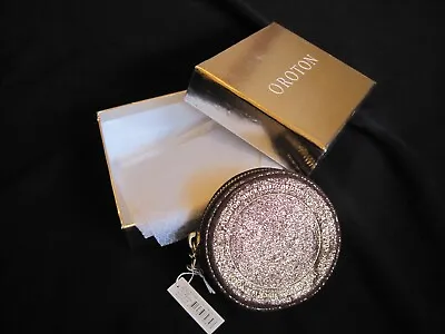 Oroton Boxed New Round Bronze Coin Purse  • $70