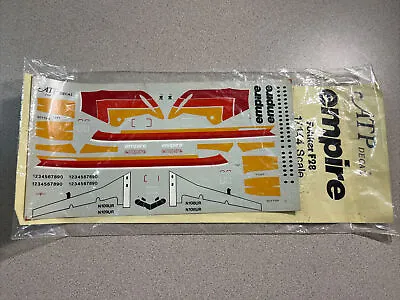 DECALS For Empire Fokker F28 Scale 1/144 • $12.99