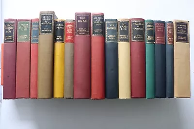 £14.99 • Buy 15 X Vintage Reprint Society Hardback Books Shelf Decoration Fillers Bulk Lot