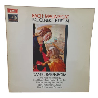 £9 • Buy Bach Vinyl LP - Magnificat Bruckner Te Deum - 1970 UK Stereo Album EMI ASD 2533