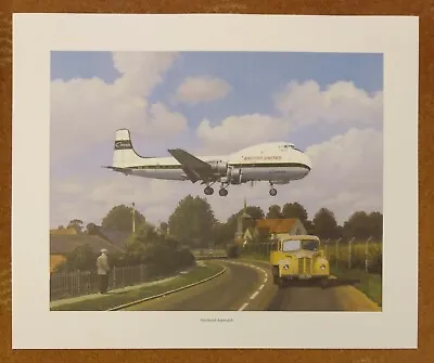 Southend Approach Carvair Returns By Malcolm Root. Signed Limited Edition Print • £19.99
