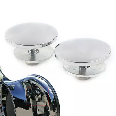 Inner Fairing Mirror Plugs For Harley Batwing Street Glide Electra Glide Chrome • $13