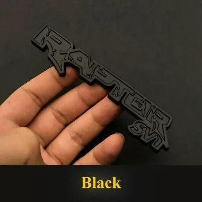 1pcs 3d RAPTOR SV1 Emblem Badge For F250 F350 F450 F550 F650 (black) • $16.99