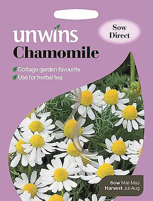 Unwins Pictorial Packet - Herb Chamomile - 700 Seeds • £1.99