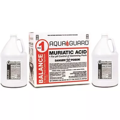 AQUAGUARD 1 Gal. Muriatic Acid Balancer (2-Pack) • $58.98