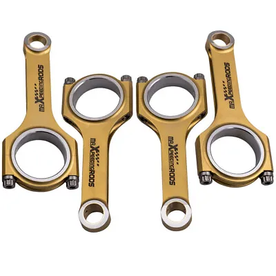 $288.60 • Buy 4pc Titanizing Connecting Rod Rods For Audi A3 A4 A6 S4 TT 1.8 Turbo S3 A3 144mm