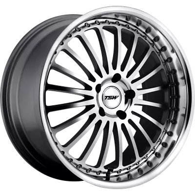 Set (4) 18x8 +40 5x110 Tsw Silverstone Silver Wheels/rims 18 Inch 45171 • $1184