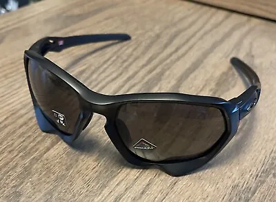 Oakley Plazma Sunglasses Matte Black W/ Prizm Grey OO9019 • $89.99