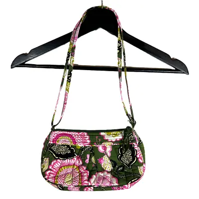 Vera Bradley Frannie Olivia Pink Small Shoulder Crossbody Bag New Baguette • $19.99
