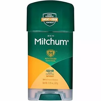 Mitchum Power Gel Anti-Perspirant And Deodorant Sport For Men 2.25 Oz Pack Of 6 • $35.24