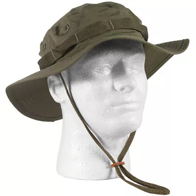 Od Green Vietnam Military Type Ii Jungle Boonie Hat Reproduction X-large 7 3/4 • $15.95