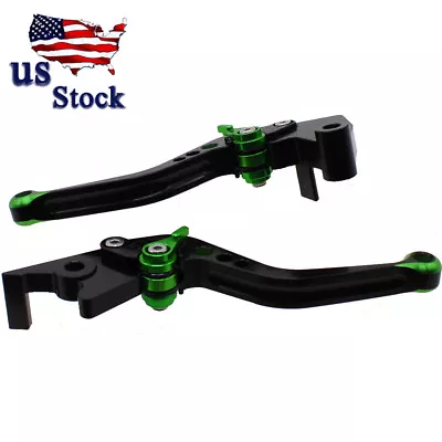 For Kawasaki CNC Adjustable Mix Color Clutch Brake Levers ZX6R/636 2007-2017 • $29