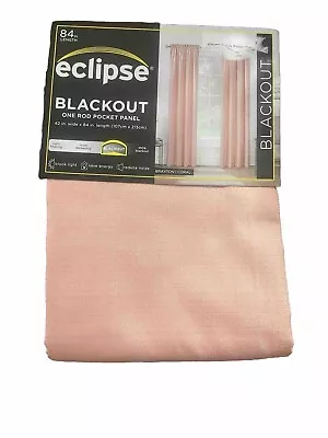 Set Eclipse Braxton Blackout Window Curtains Panels - White 84 Pair (1)NWOP • $20.99