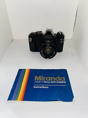 Miranda MS-1  Camera And 50mm  Lens - Parts Or Repair. Untested. • $18.89