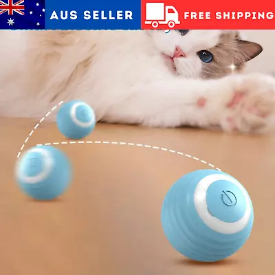 Interactive Smart Cat Toy Automatic Rolling Cat Ball Self-Moving Kitten Toys • $10.20