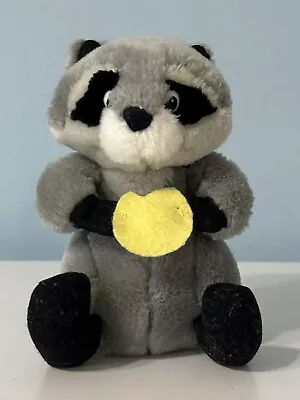 Disney Pocahontas 6” MEEKO Raccoon VHS Bonus Gift Stuffed Animal Plush • $12.99