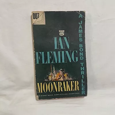 MOONRAKER - A James Bond 007 Adventure; Paperback Ian Fleming • $12