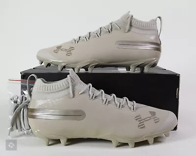 NEW Under Armour Spotlight MC Beige USA Cleats (3022187-200) Men's Size 10-13.5 • $129.99