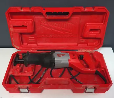 Milwaukee 6519-30 120V 12 Amp Sawzall Reciprocating Saw With Case • $87.45