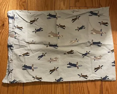 Pottery Barn Kids - Vintage Airplane Queen Sheets Full Set • $49