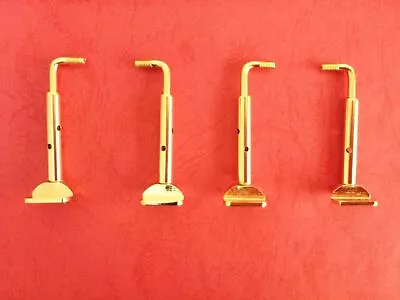 8 Pairs Viola Chinrest Clamps Golden Color Viola Accessories Viola Parts • $19.99