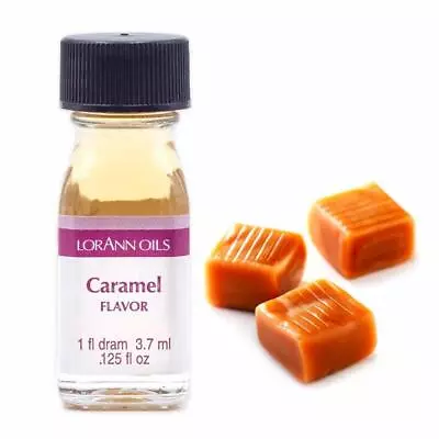 Food Flavouring LorAnn Oils Caramel 1oz Highly Concentrated Cake Baking • £8.71